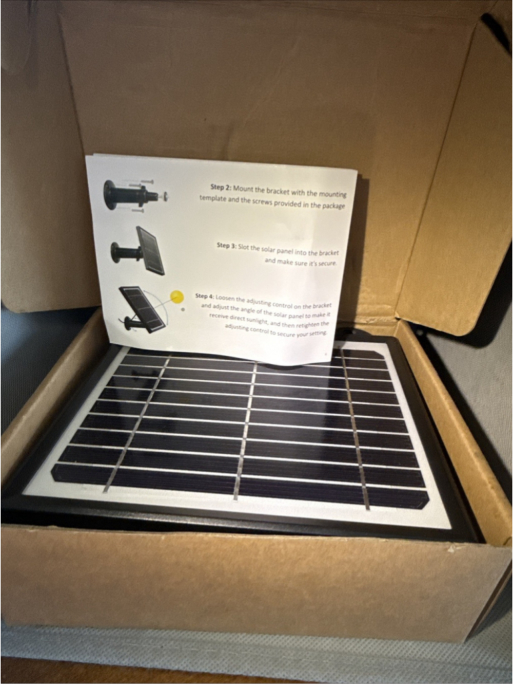 ZUMIMALL 3W Waterproof Solar Panel For Security Cameras (Type C Port)x2